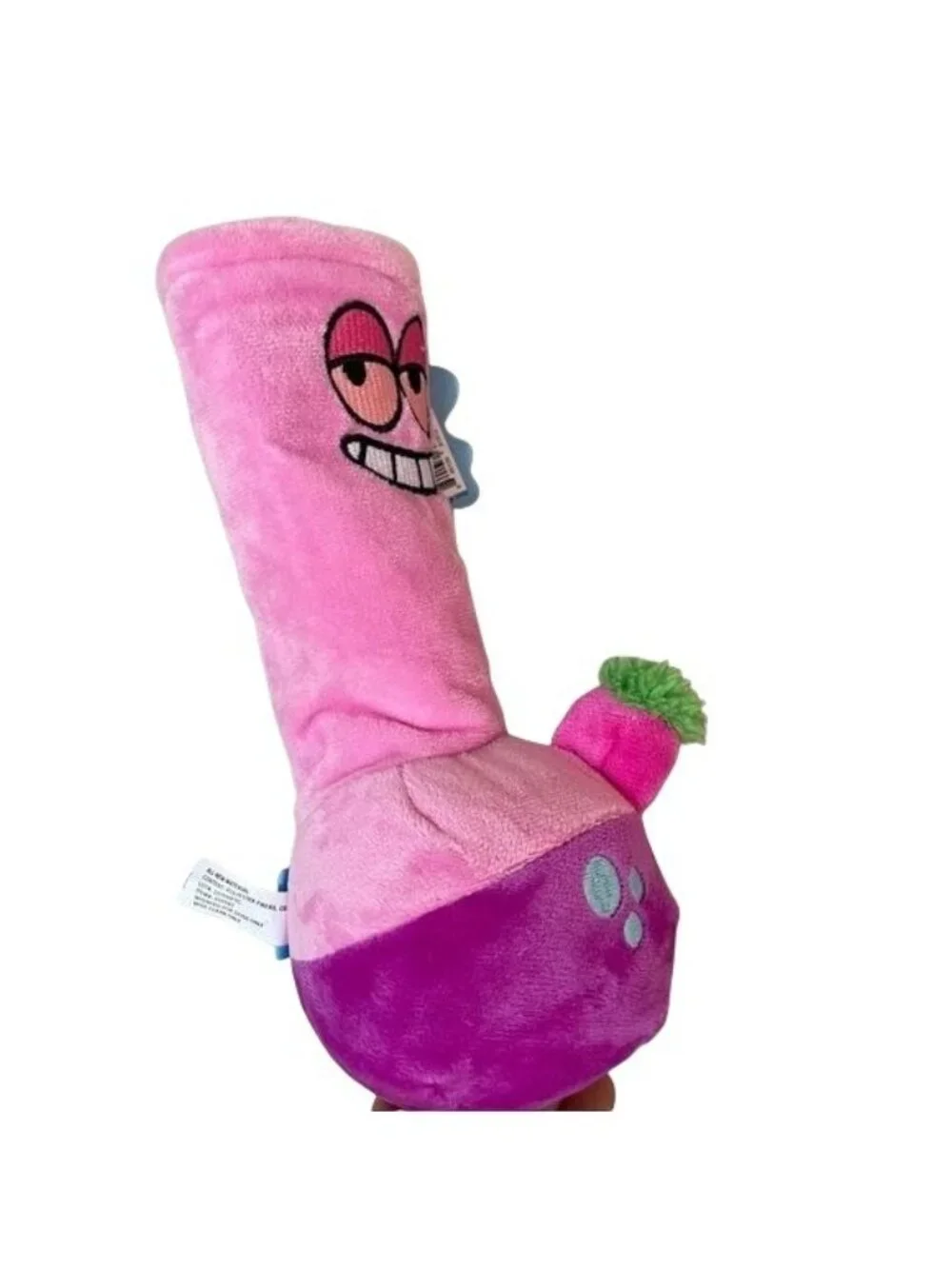 BARK  Chew Toy Give a Dog a B0ng 420 Collection Pink Treat Hiding Squeaker Gift